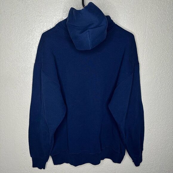 VTG 90’s Russel Athletic Navy Hoody Size XL - Picture 4 of 5